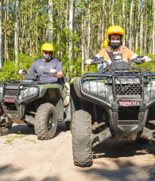 Esportes radicais no Acqua Lokos