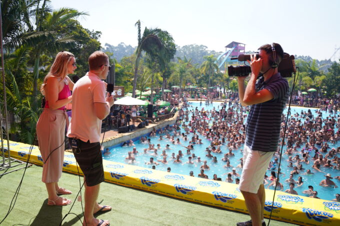 Programação especial marca sábado animado no parque
