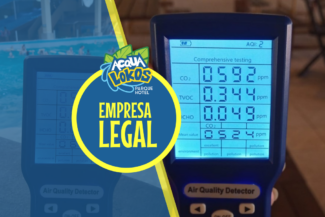 Medição de CO2 em ambientes fechados