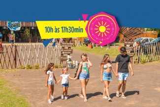 ATENÇÃO ao horário de funcionamento do Parque