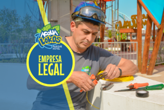 Segurança e responsabilidade em todas as atrações