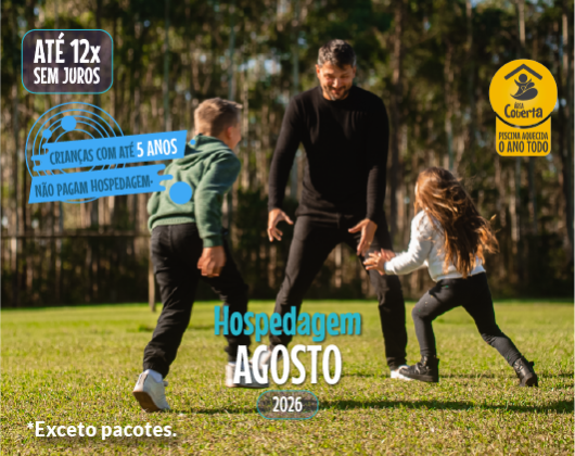 Hospedagem Agosto