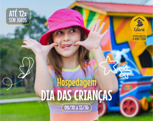 Hospedagem Dia das Crianças