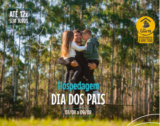 Hospedagem Dia dos Pais