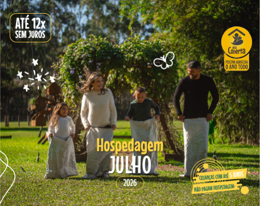 Hospedagem Julho