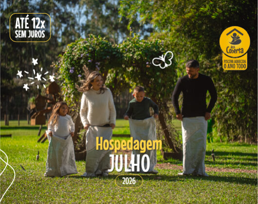 Hospedagem Julho